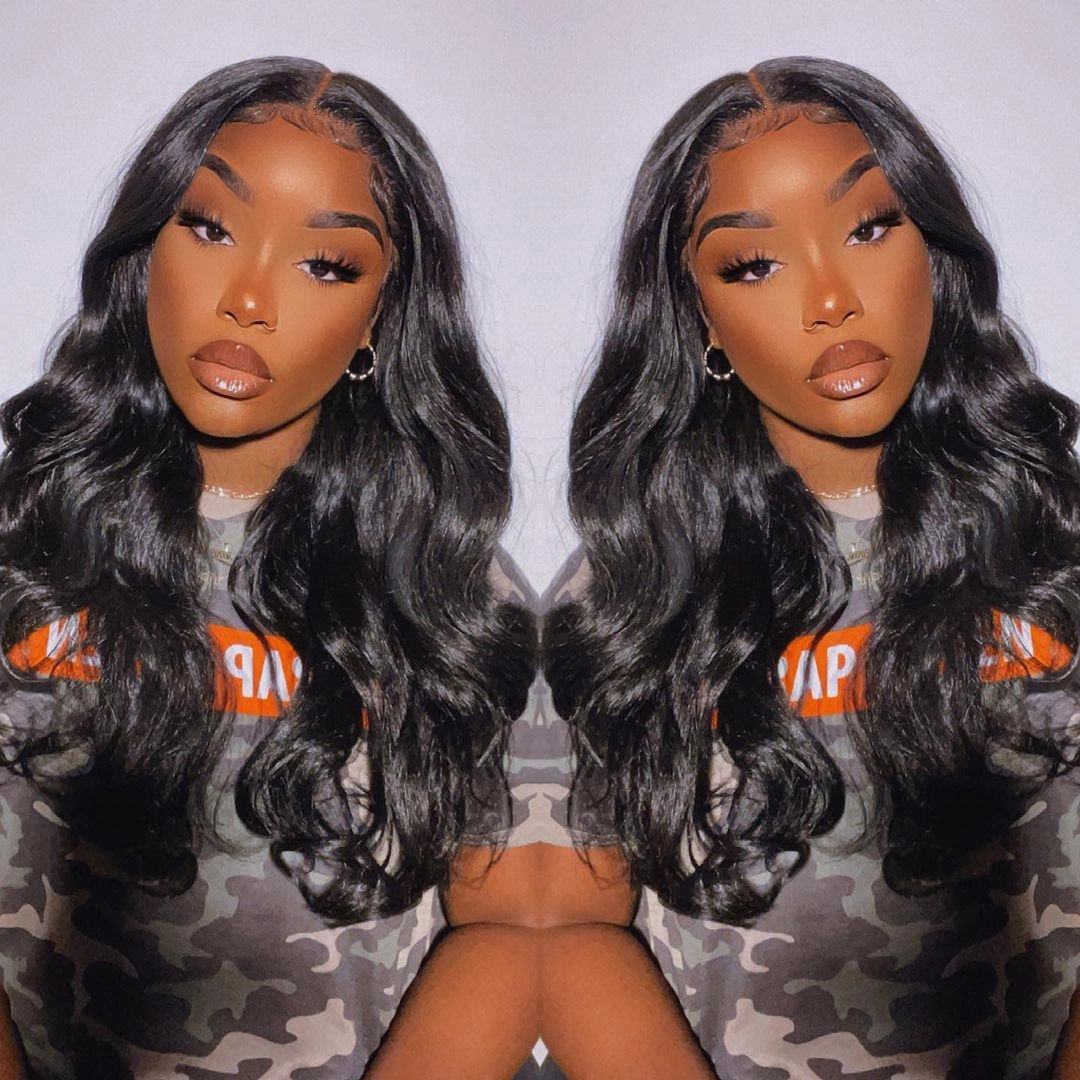13x6 Skin Melt Lace Front Body Wave Human Hair Wig