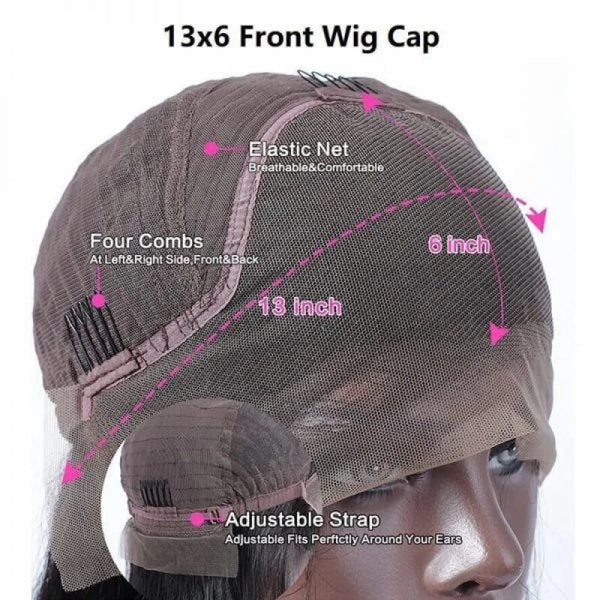 {50% Off} Boutique Skin Melt Lace   Delicate Hairline Frontal Wig Body Wave