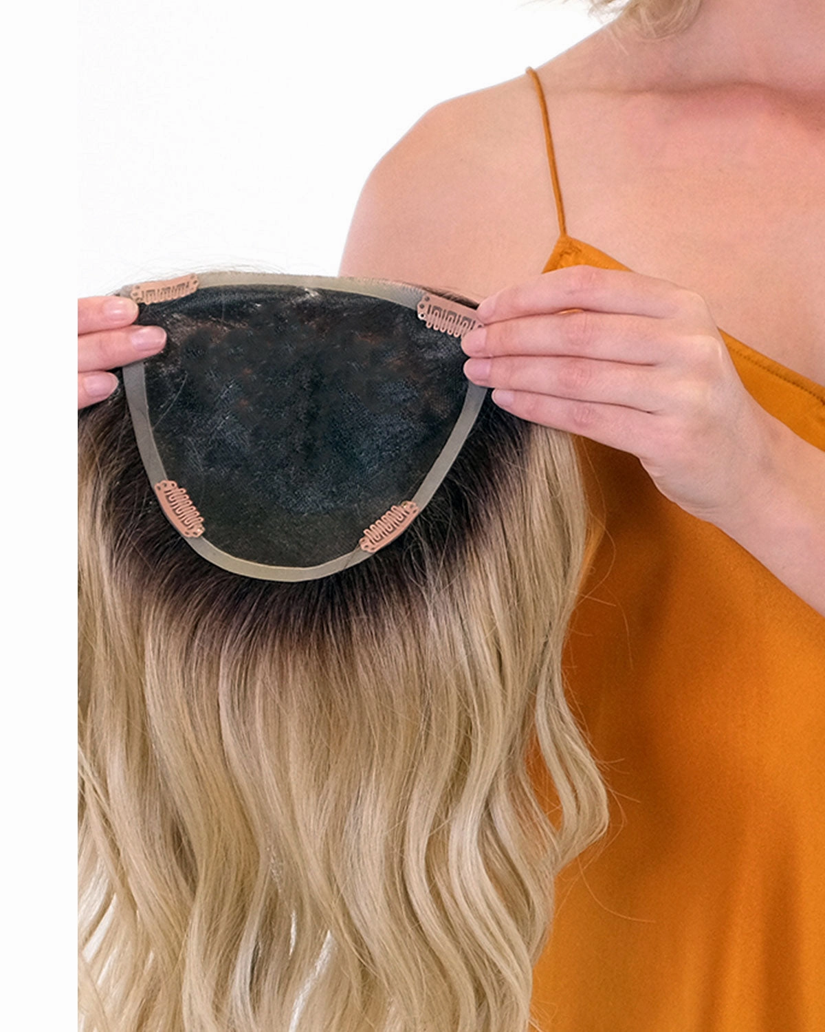 Accessories_Belle Tress_Wigs Premium 100% Handmade Topper 14 Wave | Synthetic Hair by Belle Tress