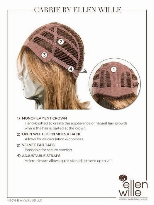 Accessories_Ellen Wille_Wigs Carrie Synthetic Wig by Ellen Wille