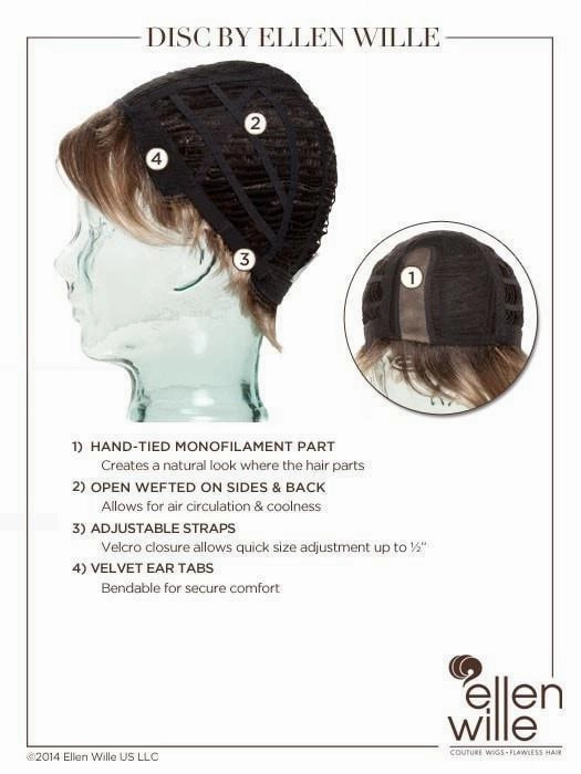 Accessories_Ellen Wille_Wigs Disc | Synthetic Wig (Mono Part)