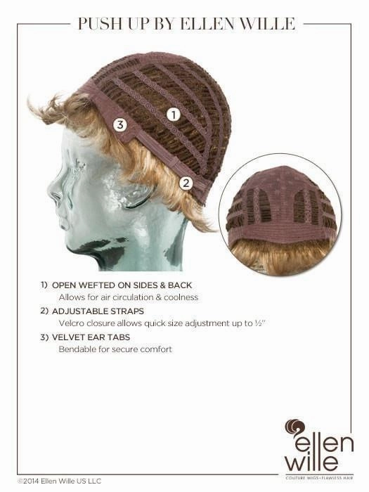 Accessories_Ellen Wille_Wigs Push Up | Short Synthetic Wig (Basic Cap)