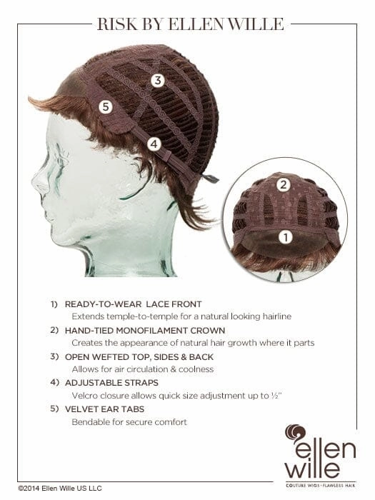 Accessories_Ellen Wille_Wigs Risk Wig by Ellen Wille