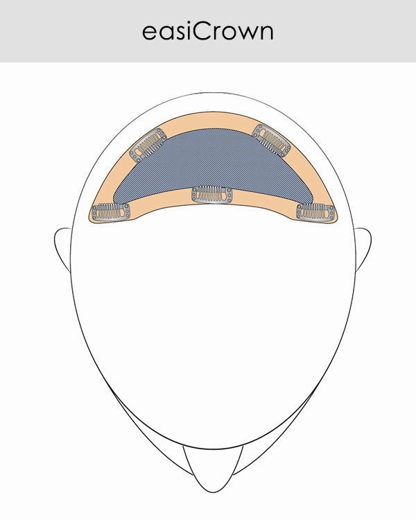 Accessories_Jon Renau_Wigs EasiCrown HD 18 inch (Exclusive) | Clip-in Crown Volumizer Topper by Jon Renau