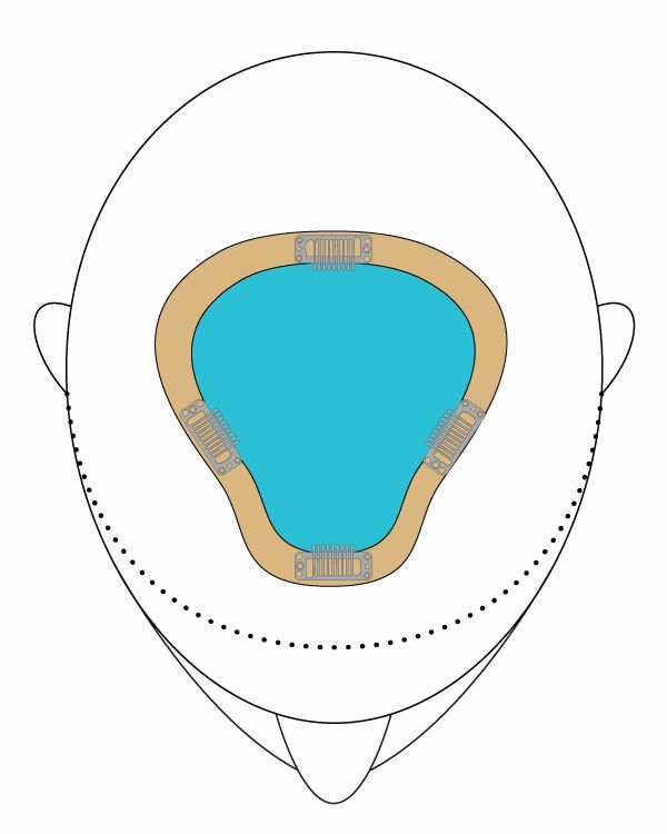 Accessories_Jon Renau_Wigs EASIPART HD XL 12&quot;