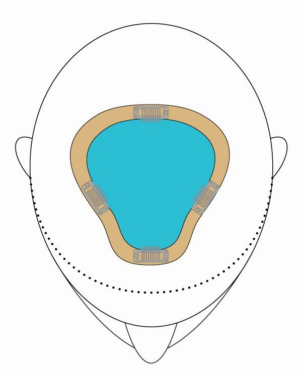 Accessories_Jon Renau_Wigs EASIPART HD XL 18"