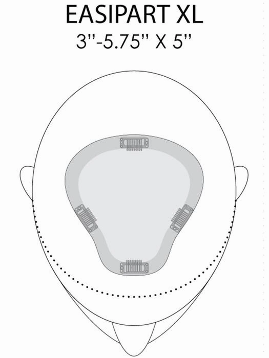 Accessories_Jon Renau_Wigs EASIPART XL HH 8"