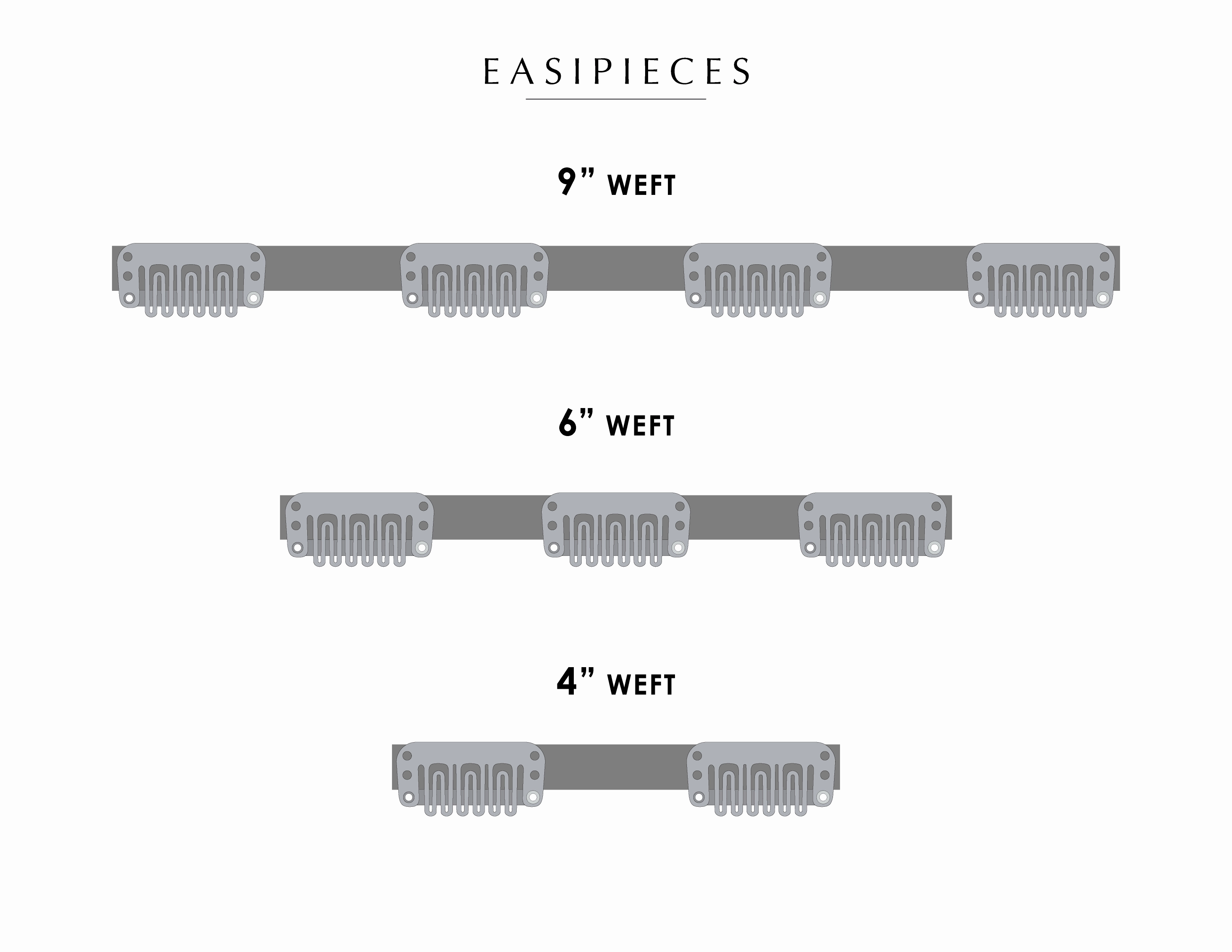 Accessories_Jon Renau_Wigs easiPieces 12" L x 9" W by Jon Renau |Discontinued | Final Sale: No refunds or exchanges