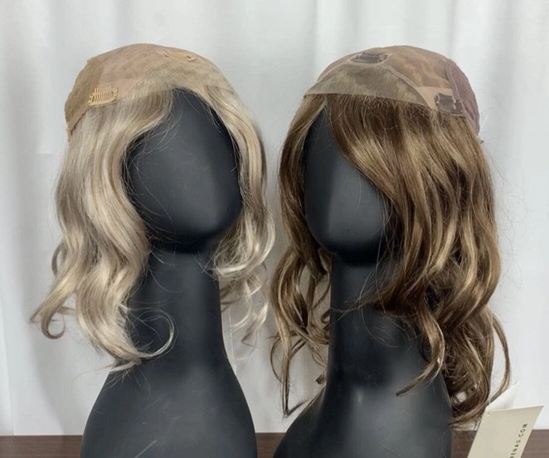 Accessories_Jon Renau_Wigs Top Coverage Wavy 18" Synthetic Topper by Jon Renau