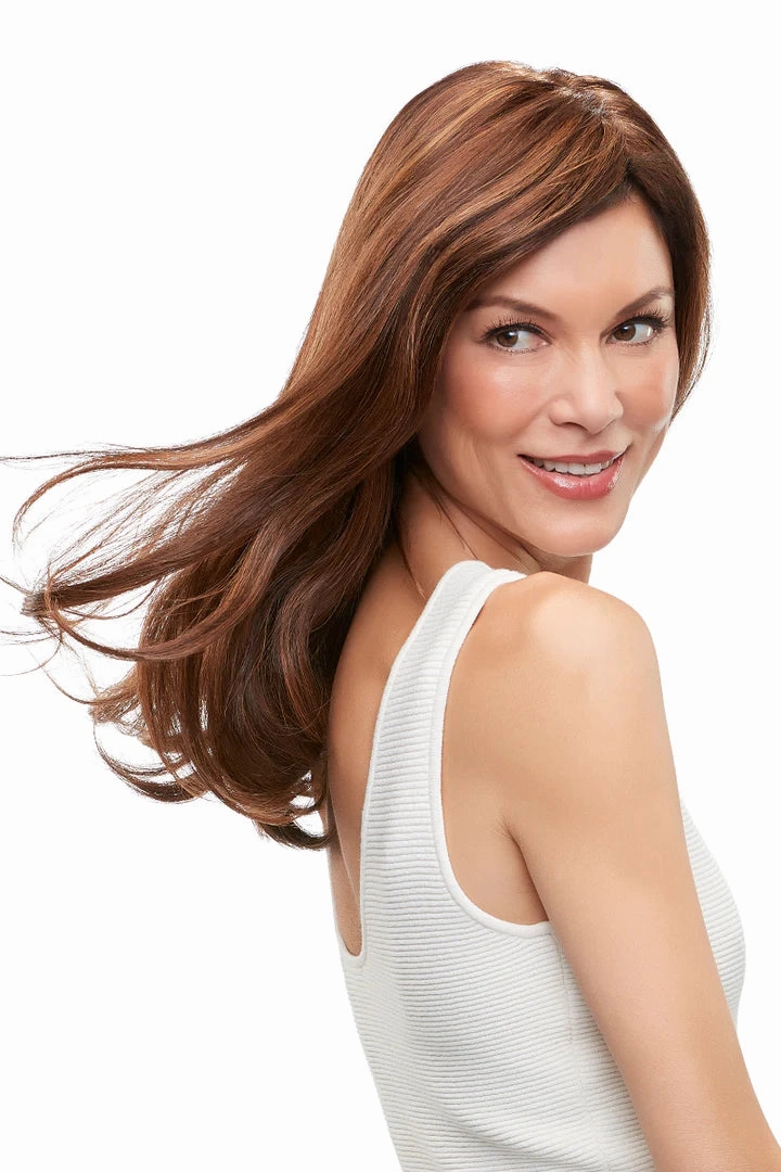 Accessories_Jon Renau_Wigs Top Form French Topper 18" by Jon Renau | Remy Human Hair Hair
