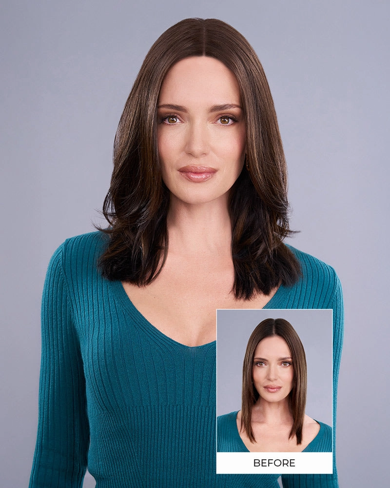Accessories_Jon Renau_Wigs Top Trend Lace HD Straight 14 inch | Lace Front & Monofilament Synthetic Hair Topper by Jon Renau