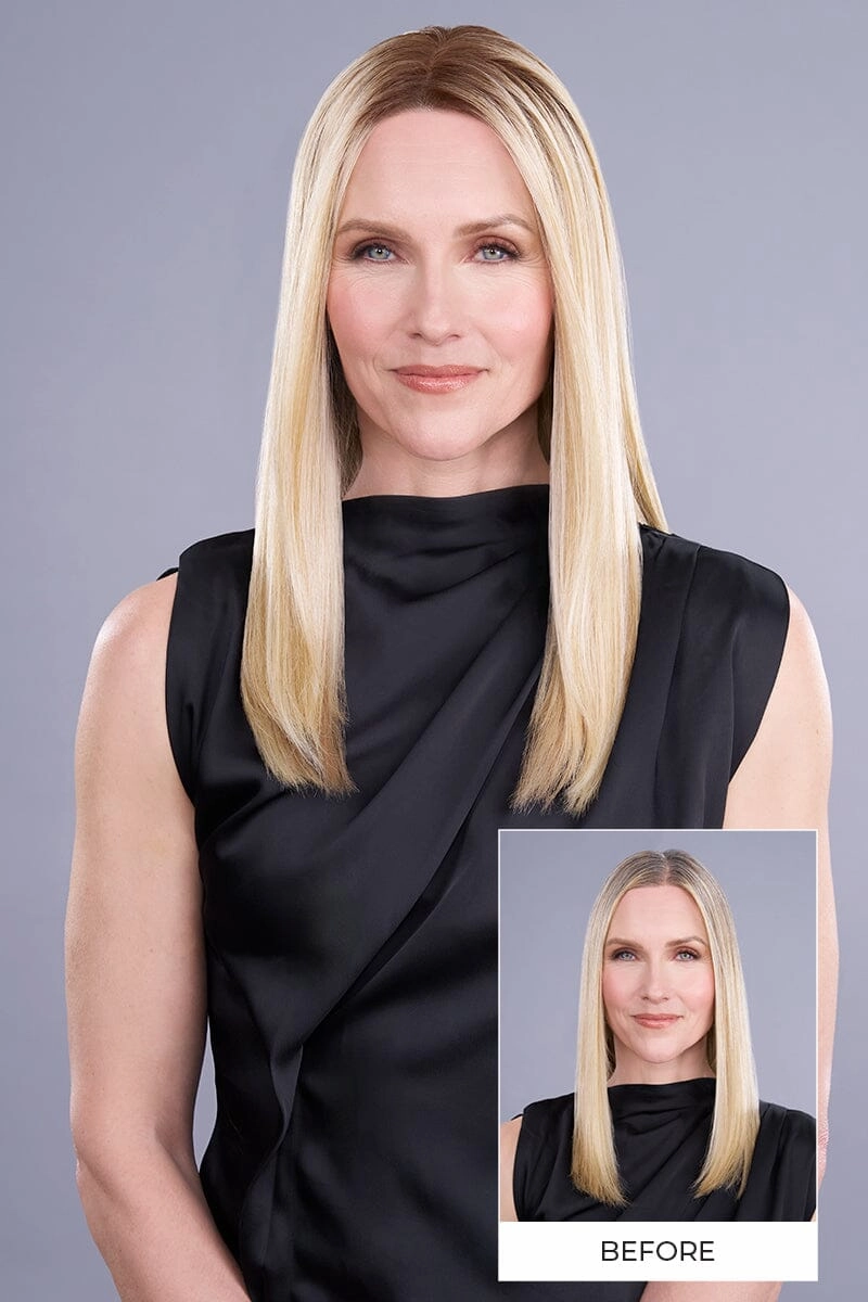 Accessories_Jon Renau_Wigs Top Trend Lace HD Straight 18" Topper by Jon Renau