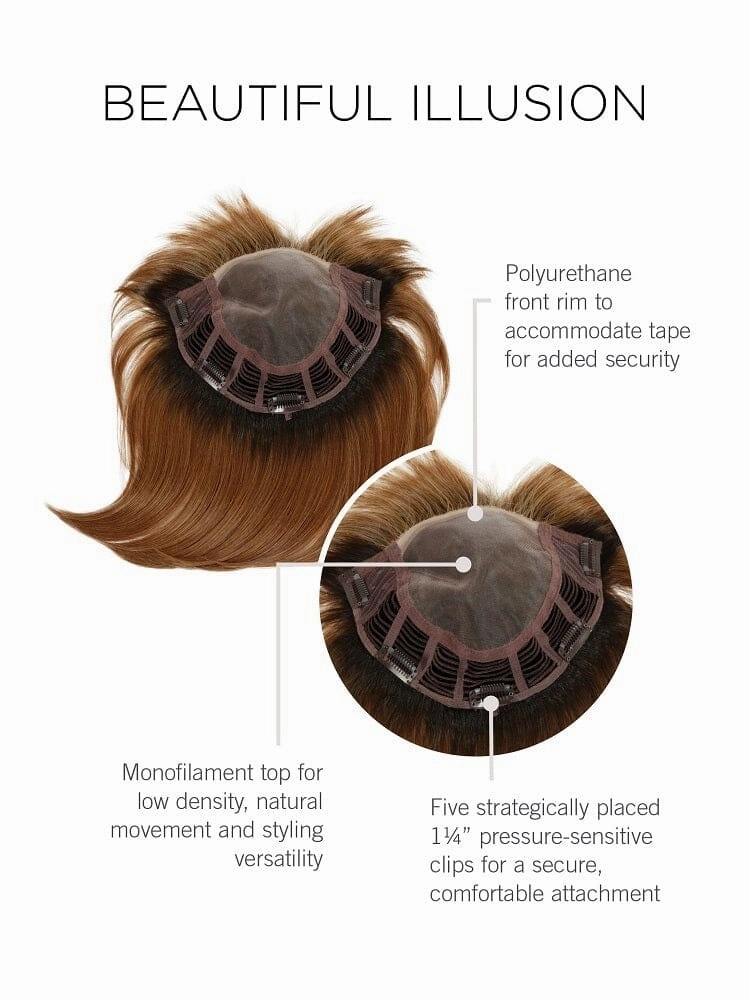 Accessories_Raquel Welch_Wigs Beautiful Illusion Top Piece by Raquel Welch