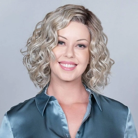 Alexandria E  Part Mono Ext Lace Front Wig Belle Tress Caf Collection