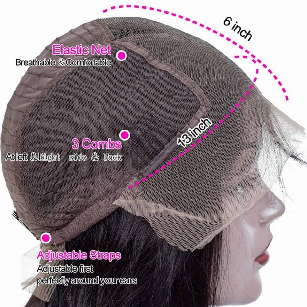 Alicia | 13x6 Skin Melt Lace Front BOB Human Hair Wig Body Wave