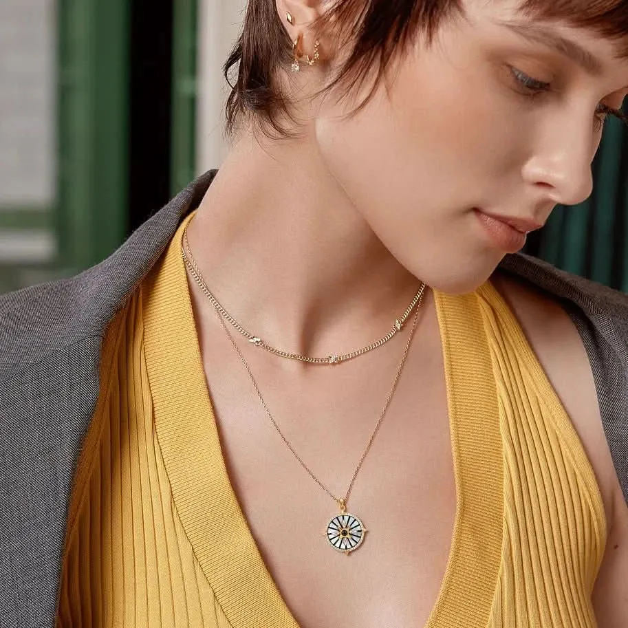 Ania Haie Gold Astrolabe Necklace N061-07G Ania Haie Jewellery
