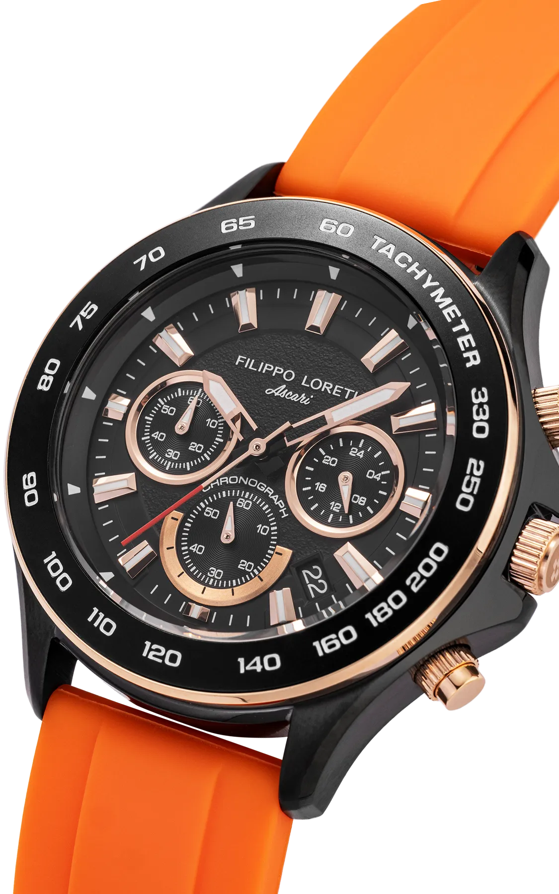 Ascari Monza 45mm Black Rose Tiger
