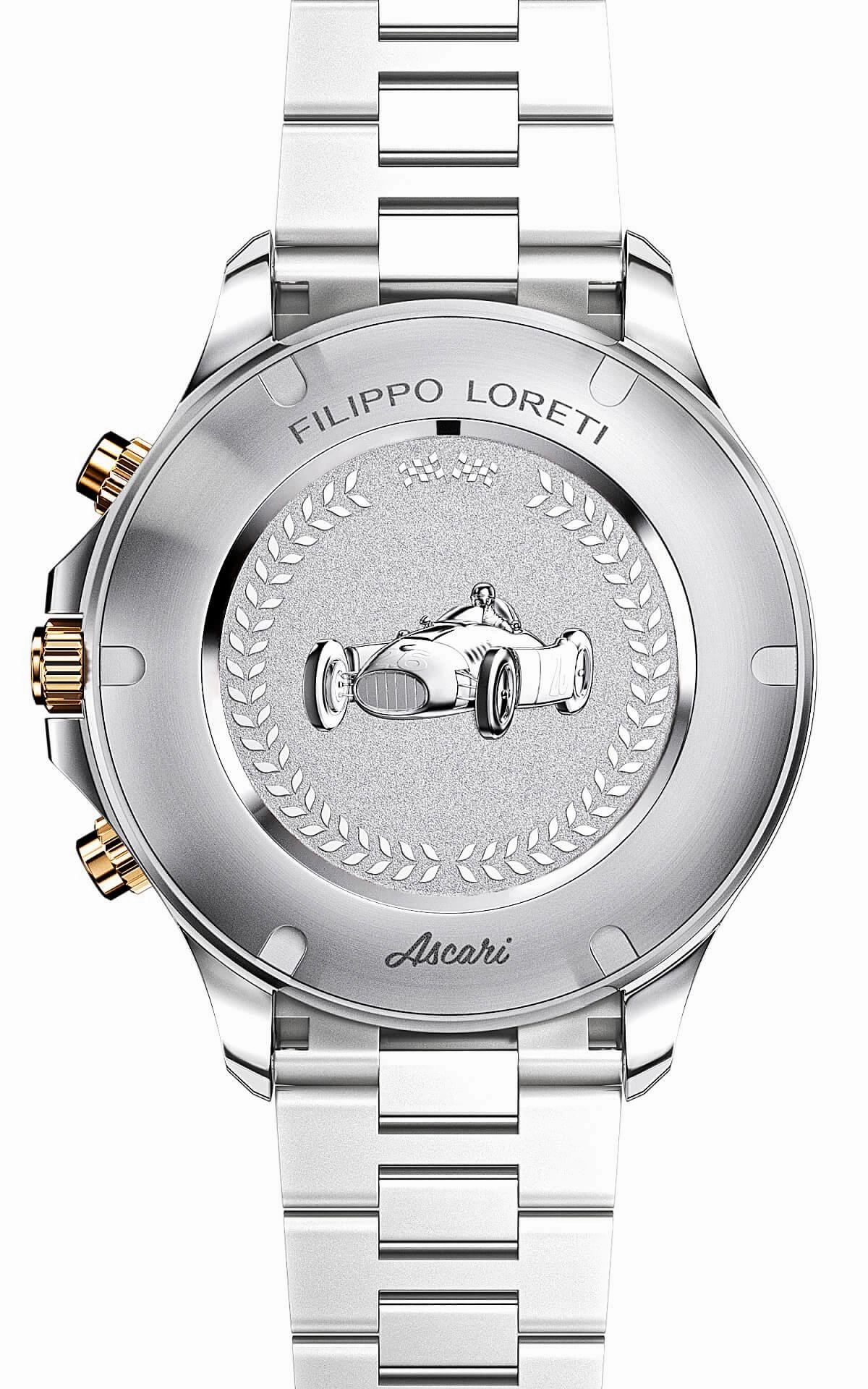 Ascari Two Tone Gold Steel Link