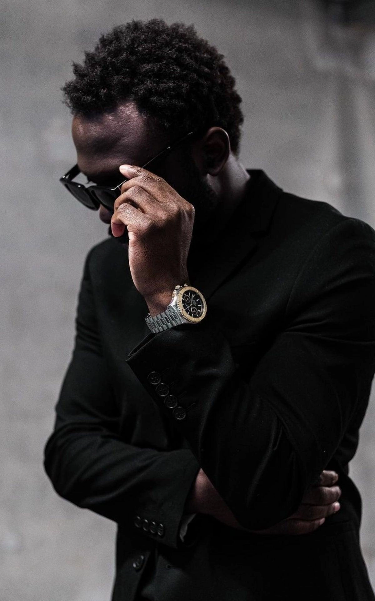 Ascari Two Tone Gold Steel Link