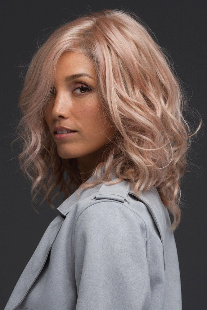 Avalon <br>Synthetic Lace Front with Lace Part Wig