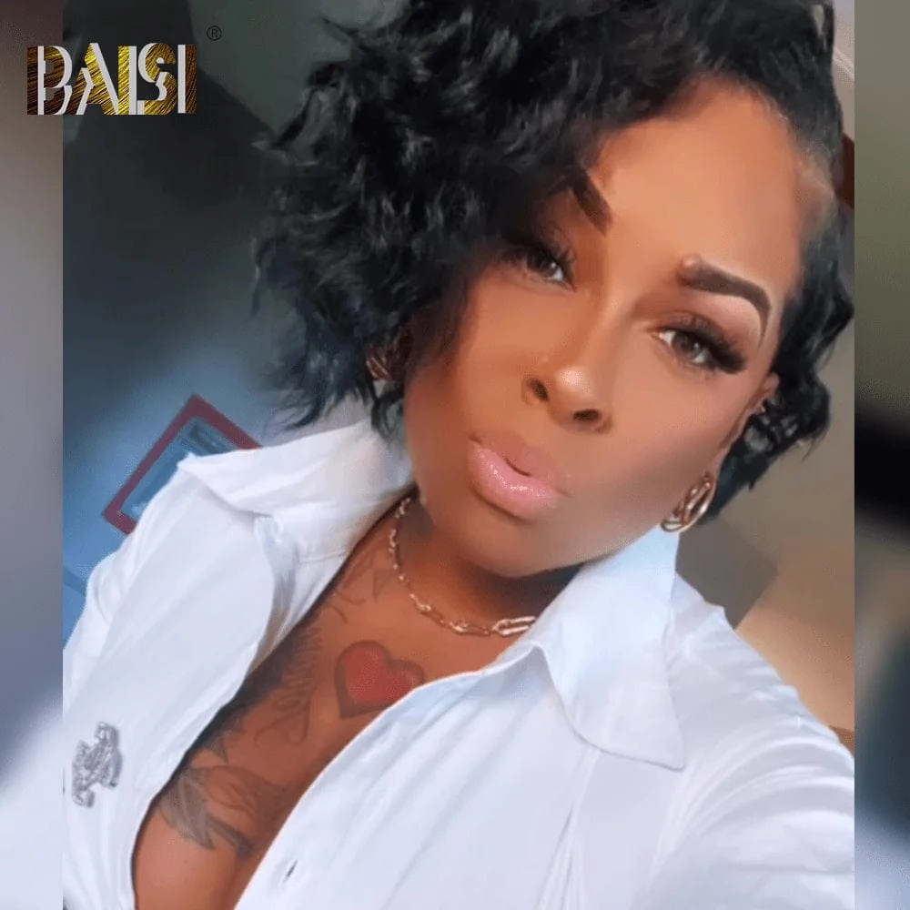 Baisi $79 Wholesale Price Loose Wave Side Part BOB Wig