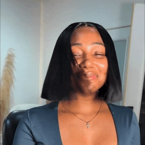BAISI Double Drawn 2x6 Straight BoB Wig