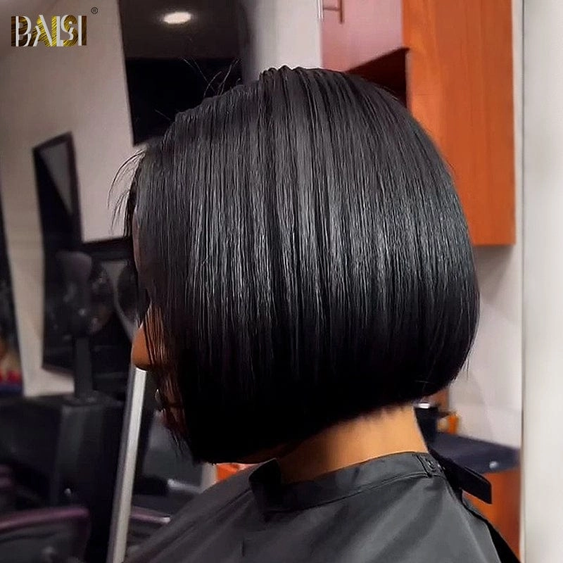 Baisi Perfect Cut Straight Short BoB Wig