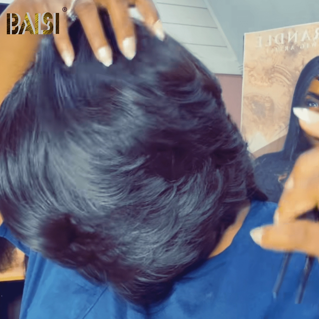 BAISI Perfect Short Cut Side Part BoB Wig