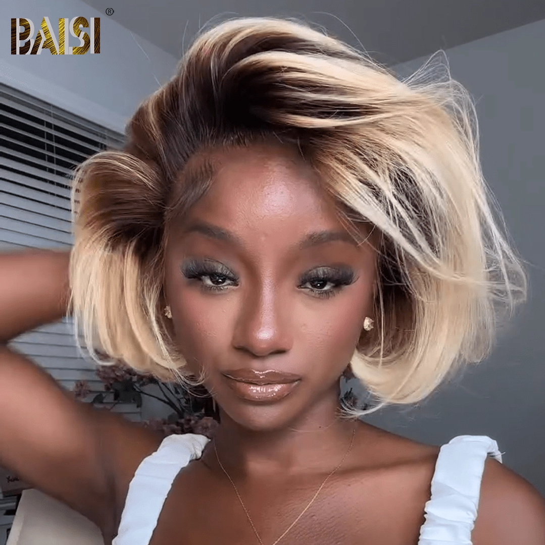 BAISI Pretty #4/613 Straight Lace BOB Wig