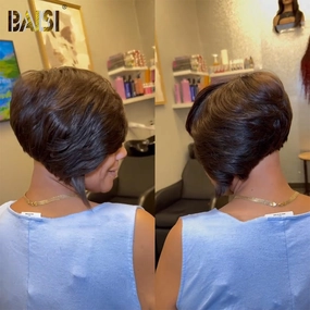 BAISI Sexy Short Cute Style Lace BOB Wig