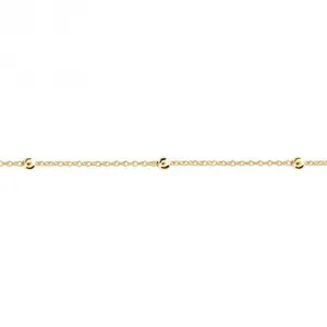 Beginnings Fine Chase And Ball Gold Plated Chain N4494 Beginnings Jewellery