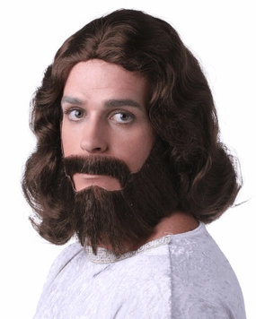 Biblical Wig & Beard Set