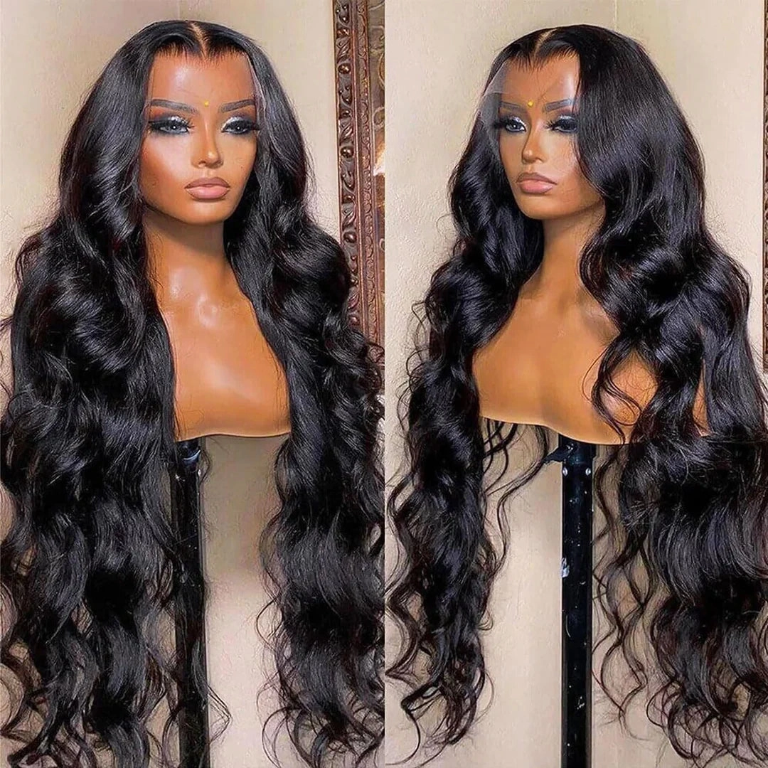 CLEARANCE 360 Lace Invisible Strap 250% Human Hair Lace Wig Body Wave