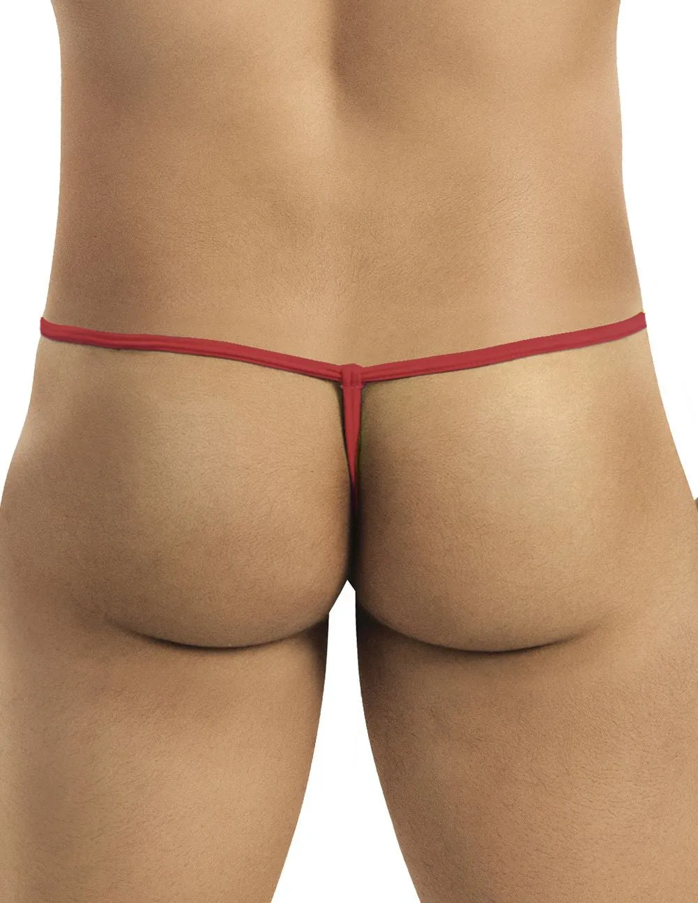 Clothing_Candyman_Mens Underwear CandyMan 9586 Thong Color Red