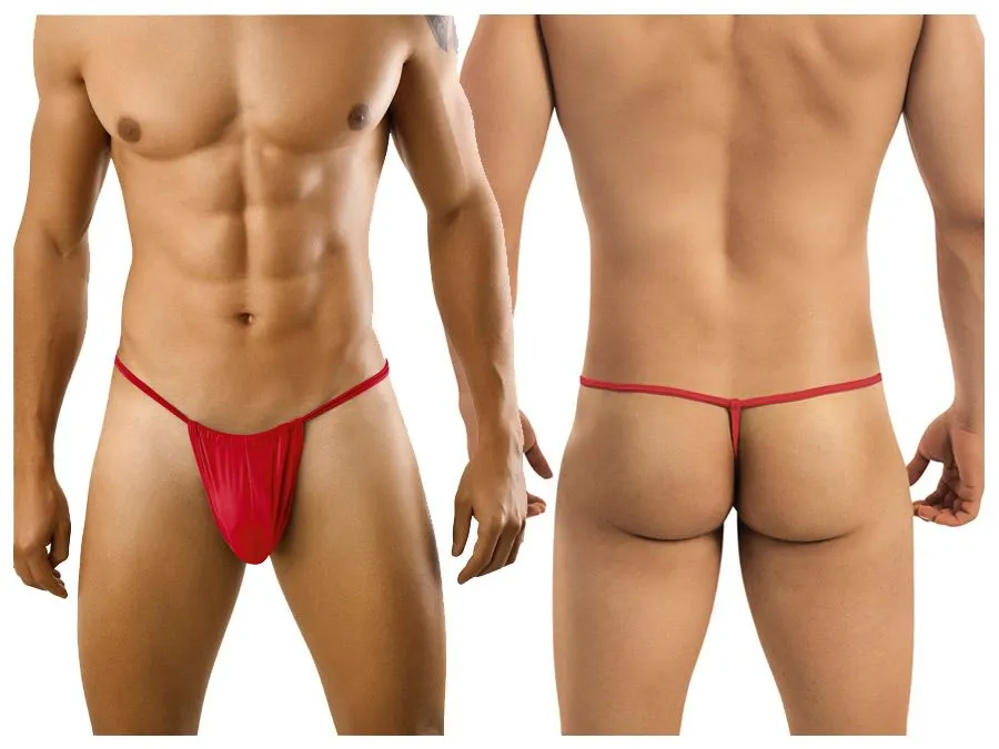 Clothing_Candyman_Mens Underwear CandyMan 9586 Thong Color Red