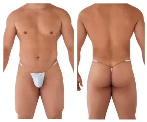 Clothing_Candyman_Mens Underwear CandyMan 99586 Chain G-String Color White