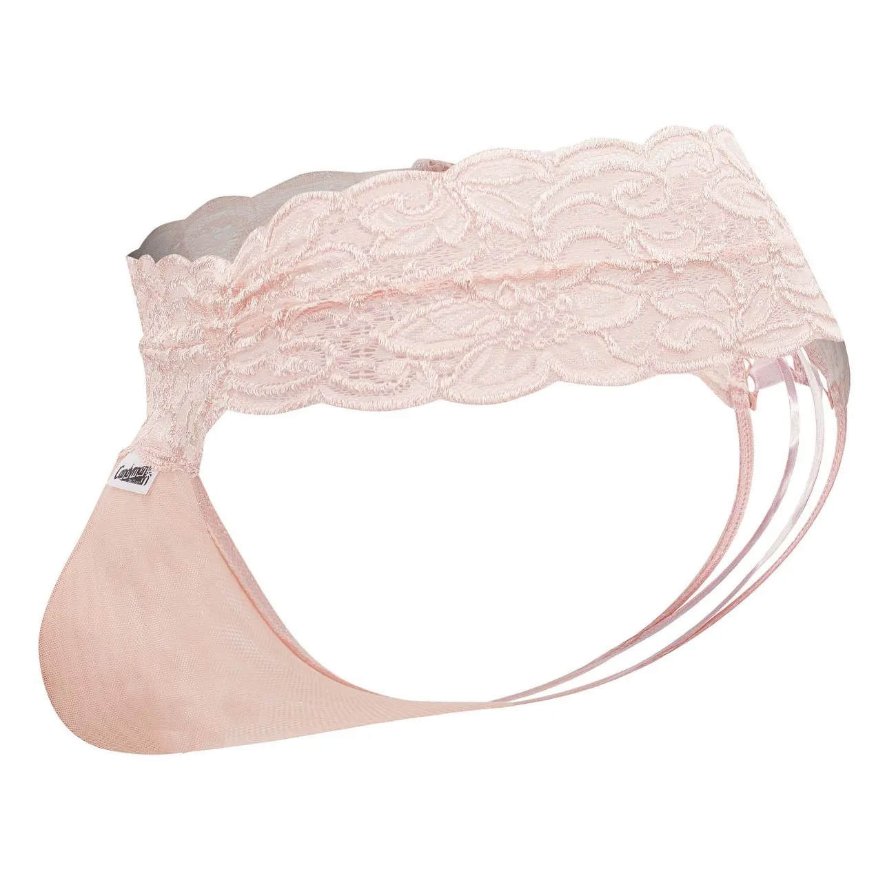 Clothing_Candyman_Mens Underwear CandyMan 99595X Lace Thongs Color Rose