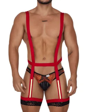 Clothing_Candyman_Mens Underwear Candyman 99660 Firefighter Outfit Printed