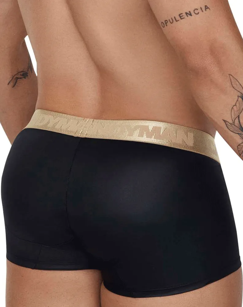 Clothing_Candyman_Mens Underwear Candyman 99664 Chain Trunks Black