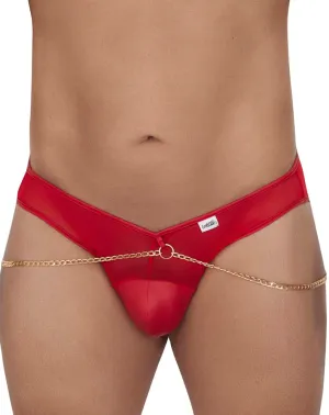 Clothing_Candyman_Mens Underwear Candyman 99672x Chain Jock Briefs Red