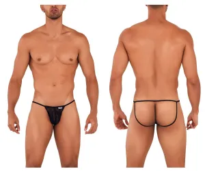 Clothing_Candyman_Mens Underwear CandyMan 99709 Micro Lace Jockstrap Color Black