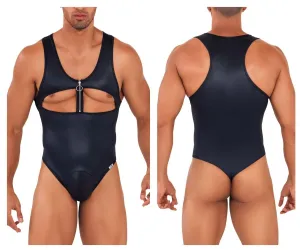Clothing_Candyman_Mens Underwear CandyMan 99728X Work-N-Play Bodysuit Color Black