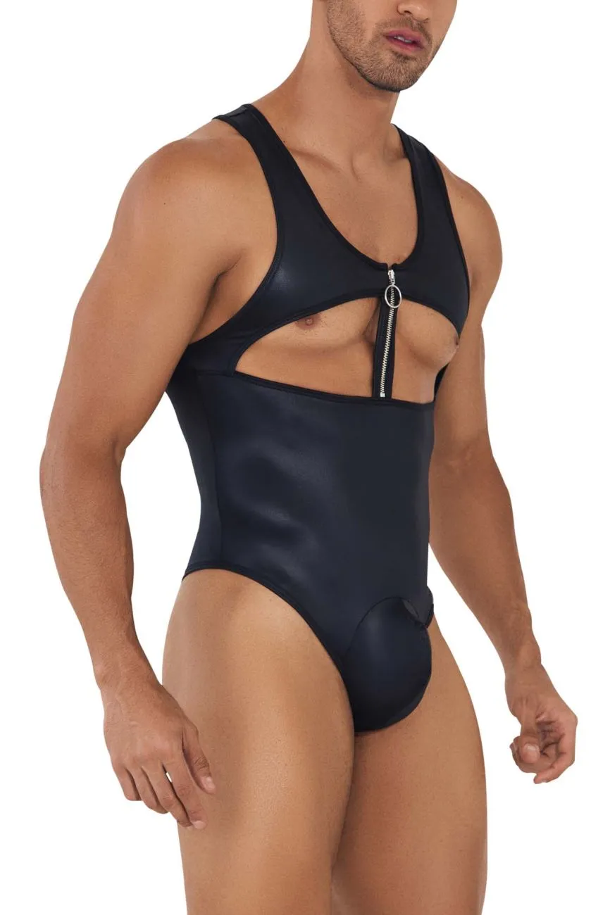 Clothing_Candyman_Mens Underwear CandyMan 99728X Work-N-Play Bodysuit Color Black