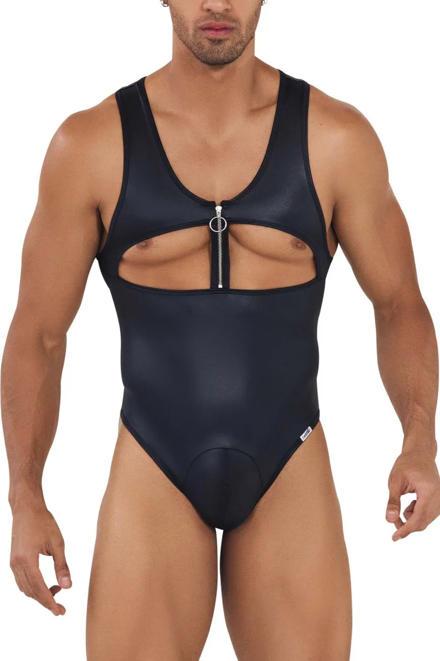 Clothing_Candyman_Mens Underwear CandyMan 99728X Work-N-Play Bodysuit Color Black