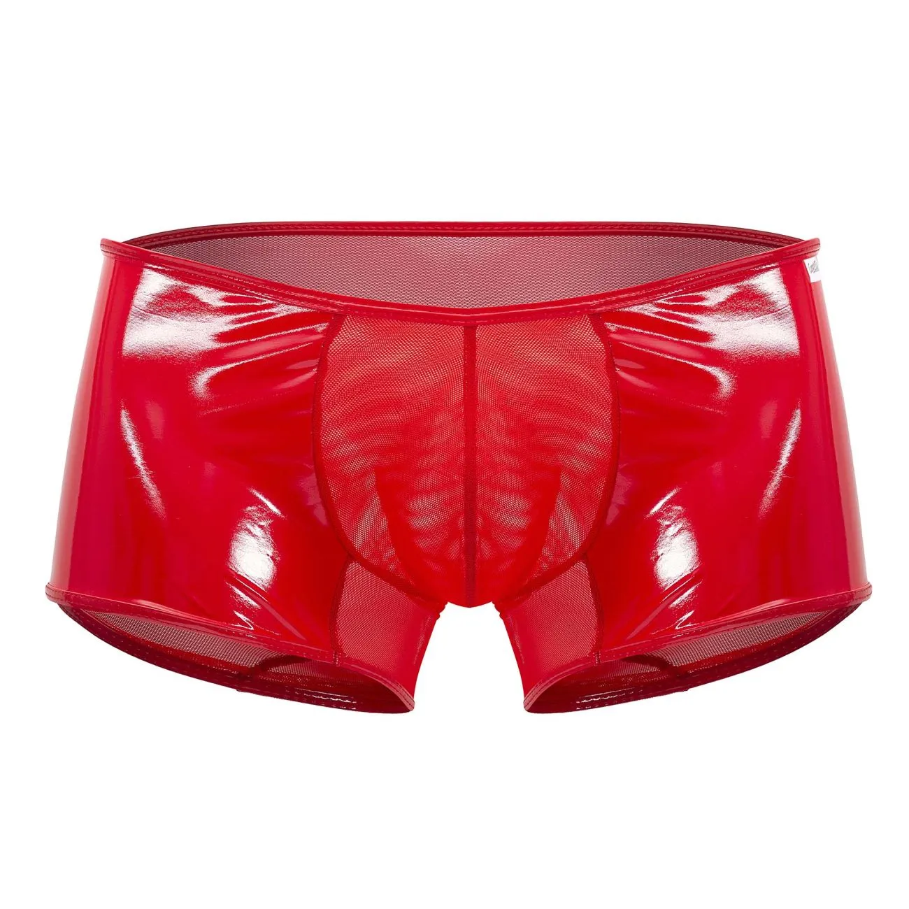 Clothing_Candyman_Mens Underwear CandyMan 99737 Mesh Trunks Color Red