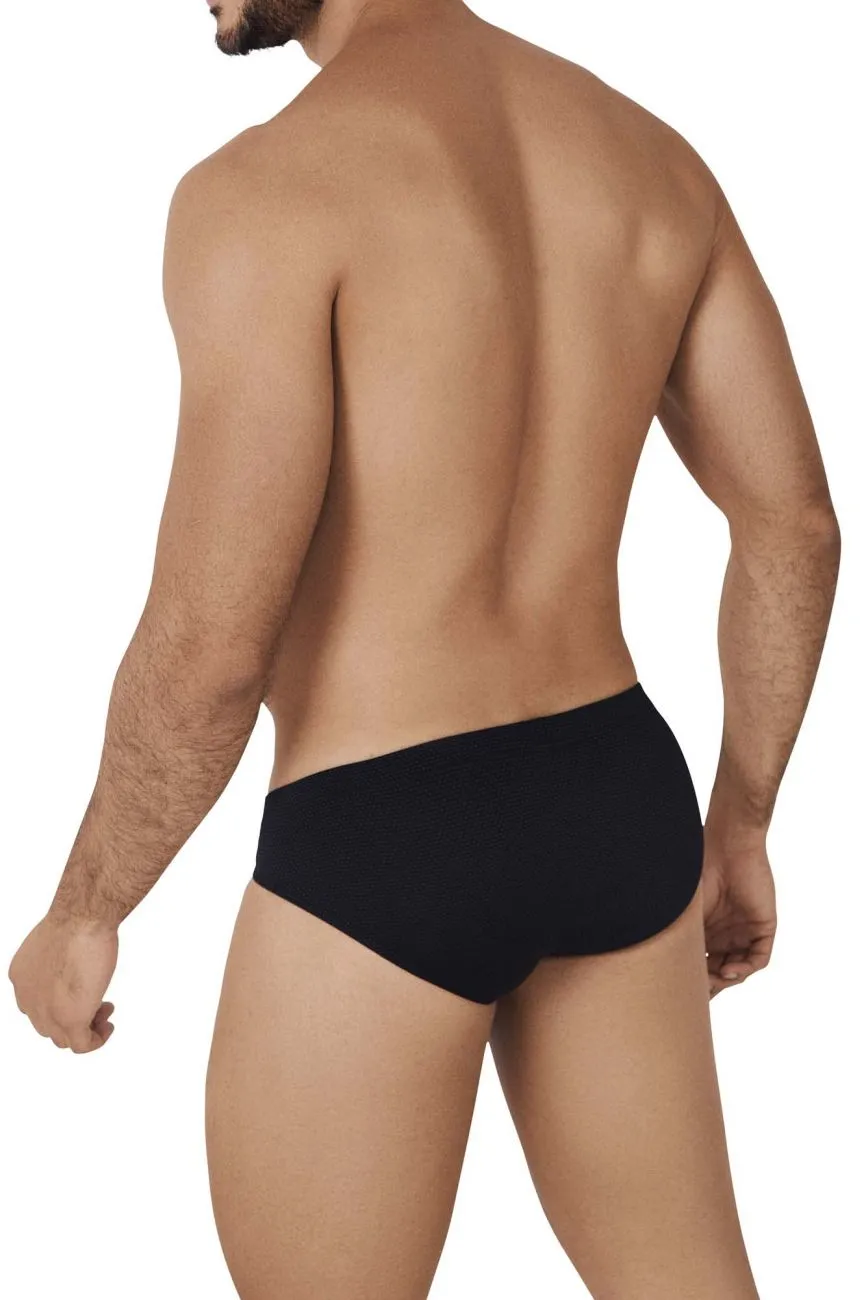 Clothing_Clever_Mens Underwear Clever 0568-1 Elements Briefs Color Black