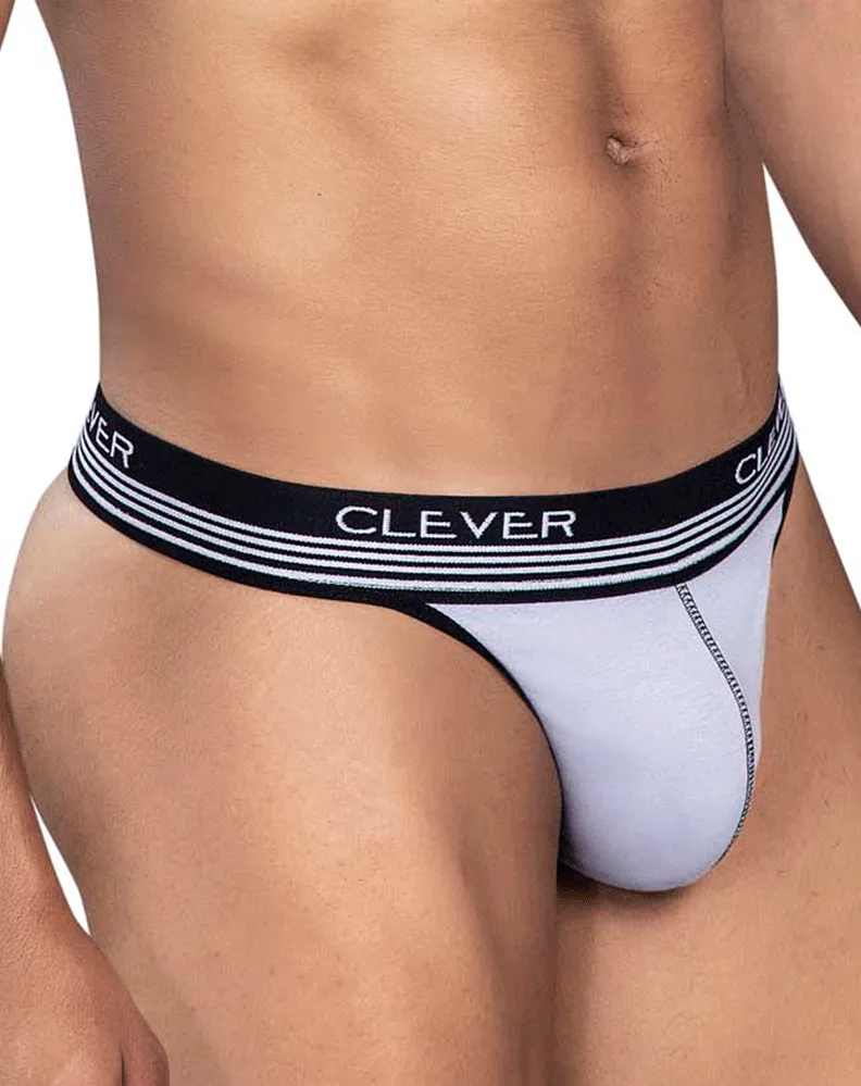 Clothing_Clever_Mens Underwear Clever 0926 Comfy Thongs Gray