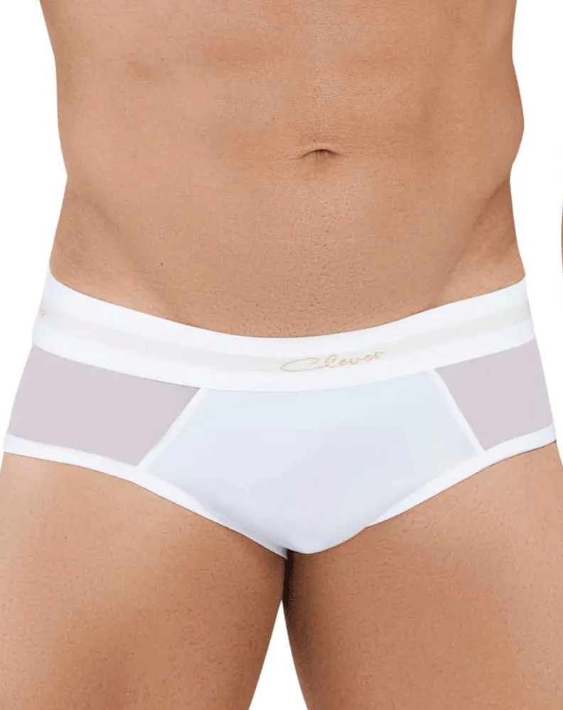 Clothing_Clever_Mens Underwear Clever 1031 Berna Thongs White