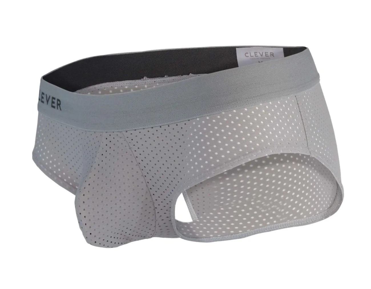 Clothing_Clever_Mens Underwear Clever 1208 Euphoria Briefs Color Gray