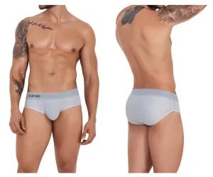 Clothing_Clever_Mens Underwear Clever 1208 Euphoria Briefs Color Gray
